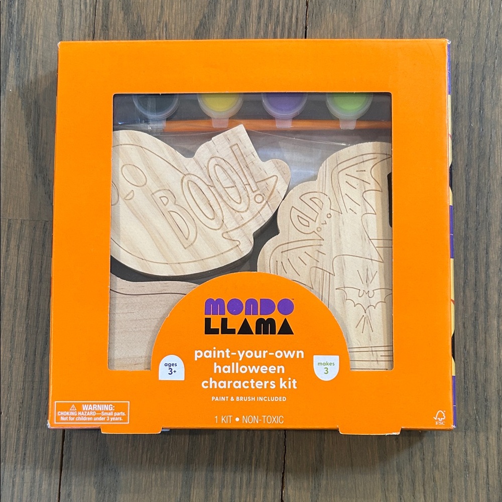 Target Mondo Llama Paint-Your-Own Halloween Characters Kit - Orange